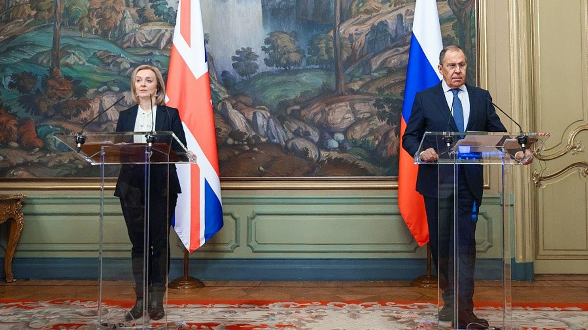 Menlu Inggris Liz Truss Sebut Memorandum Budapest, Menlu Lavrov: Ukraina Tidak Peduli