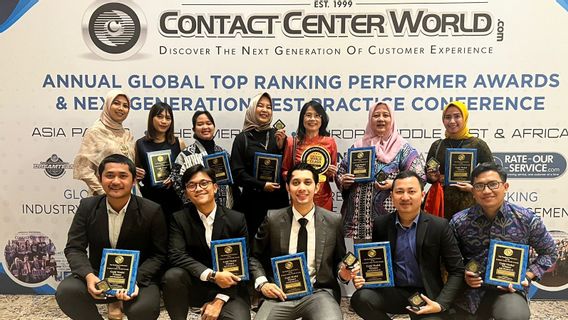 <i>Contact Center</i> Bank Indonesia Sabet 10 <i>Gold</i> dan Satu <i>Silver</i> dari Asosiasi Pusat Komunikasi Internasional