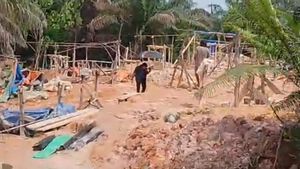 Polda Kaltara Kembali Tertibkan Tambang Emas Ilegal di Sekatak Buji, 35 Lubang Ditutup