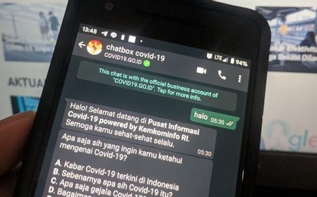 Mengulik Informasi dari Chatbot WhatsApp COVID-19 Milik Pemerintah