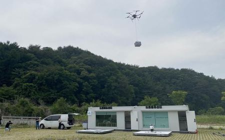 Korea Selatan mulai Pengiriman Barang ke Pulau dan Daerah Terpencil dengan Drone Bulan Ini