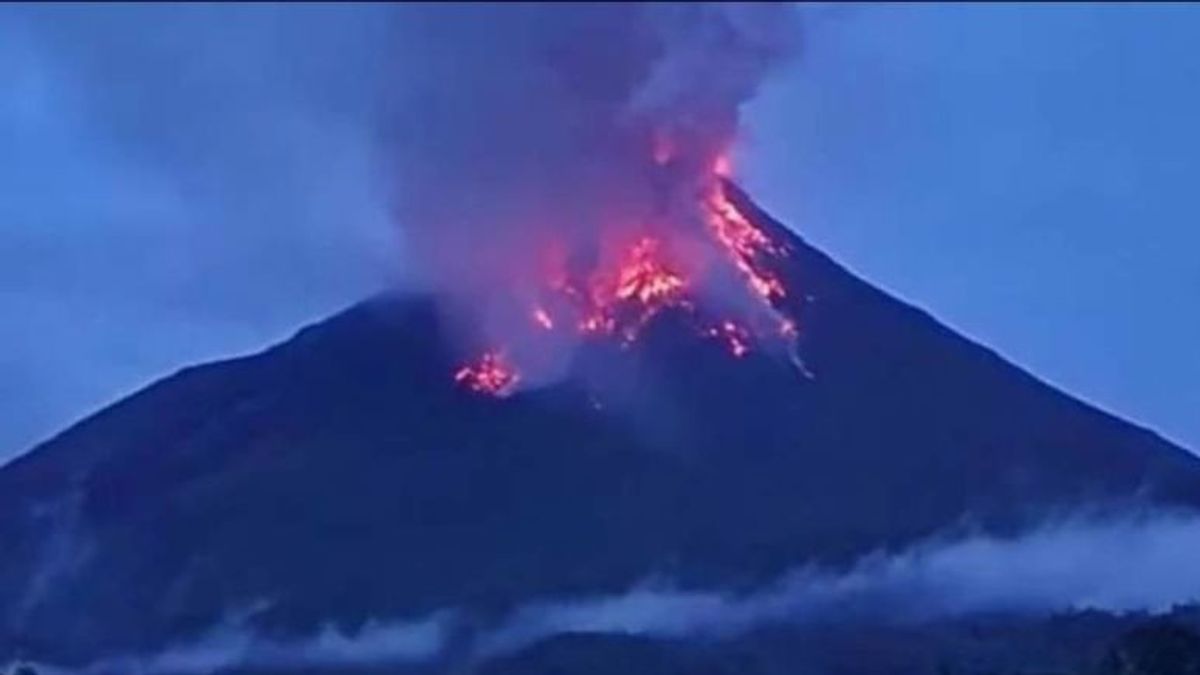 Safe From Lava Karangetang Luncuran, 73 Residents Of Lindongan Tiga Sitaro Are Allowed To Go Home