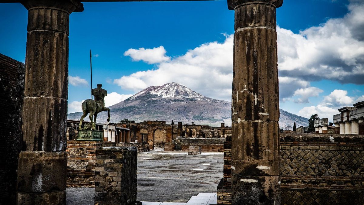 Dahsyatnya Ledakan Gunung Vesuvius, 2 Ribu Orang Tewas dalam 15 Menit