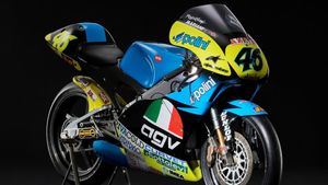 バレンティーノ・ロッシの貴重なバイクがオークションにかけられ、30億ルピアの価格の見積もり