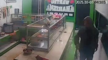Open Until Late, A Food Stall In Kalimalang Becomes Target Of Armed Robbery, Money And Property Are Robbed
