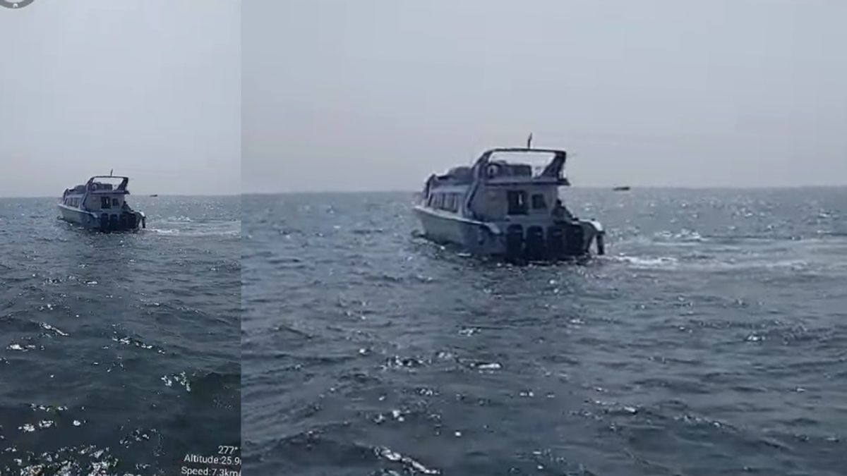 Bawa Penumpang Pulang Liburan, Kapal Dishub Tiba-tiba Mati di Tengah Perairan Kepulauan Seribu  