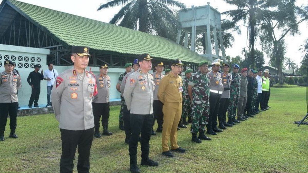 ジャンビ警察、明日ジョコウィ大統領カンカーを確保するために600人の人員を配備