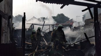 At The Same Time, Three Houses In Sukabumi Burned In Different Locations