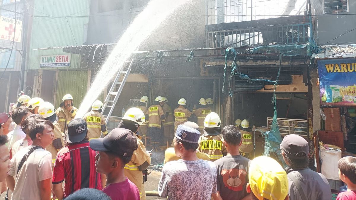 2 People Died As A Result Of The Warteg Fire Incident In Gambir