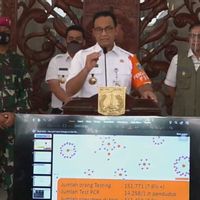 Anies Perpanjang PSBB Transisi di Jakarta Sampai 16 Juli