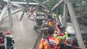 Kepala BBPJN Kaltim: Kecelakaan Truk Semen jadi Penyebab Jembatan Busui Ambruk