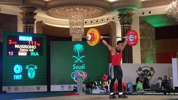 Proud! Indonesian Lifter Sets World Record In Saudi Arabia U-17 Youth Championship