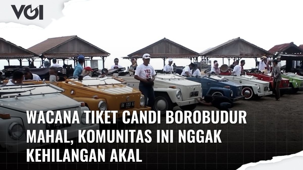 VIDEO: Discourse Of Expensive Borobudur Temple Tickets, This Community Hasn't Lost Their Mind