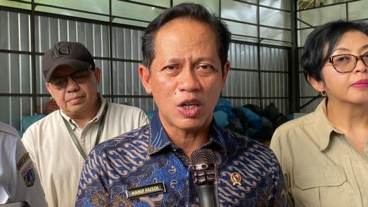 souligne la question du débit de Jakarta à Bantargebang, le ministre LH Visite JRC