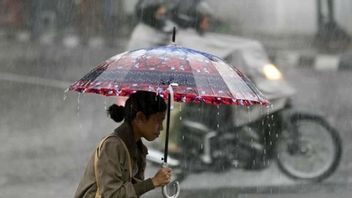 雅加达下雨,20段被洪水淹没的道路高达40厘米