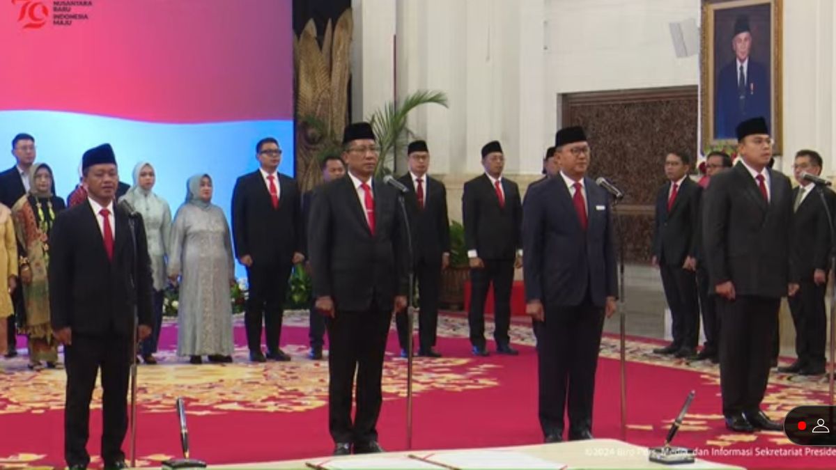 Jokowi officiellement lantik Supratman Andi Agtas jadi Menkumham remplacé par Yasonna Laoly