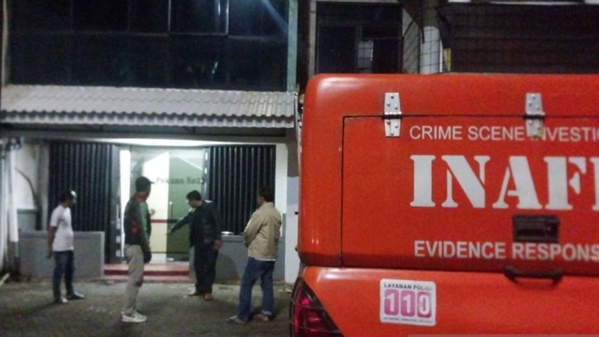 Densus 88 Involved In Investigate Perpetrators Of Burning Media Offices In Bantarjati Bogor City