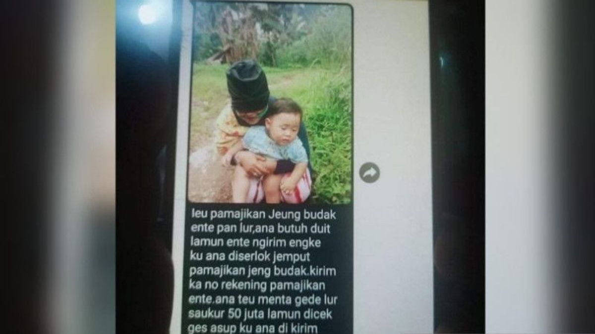 Ibu Muda Asal Bogor yang Pura-pura Diculik Usai Gunakan Uang Rp45 Juta Milik Suami jadi Tersangka