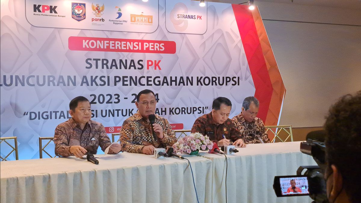 Through The Prevention Of Corruption, The KPK Claims To Save State Finances Of Up To IDR 57.9 Trillion