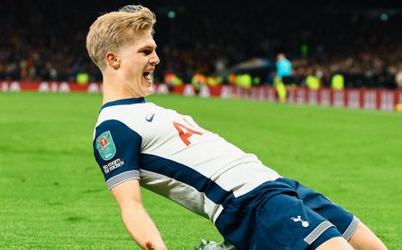 Liverpool Tumbang, Gol Bergvall Buka Asa Tottenham Hotspur ke Final Carabao Cup