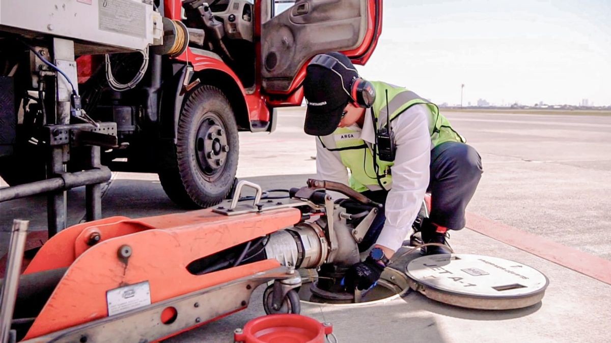 Makin Canggih, Pertamina Patra Niaga Layani Avtur Juanda via Jaringan Pipa Bawah Tanah