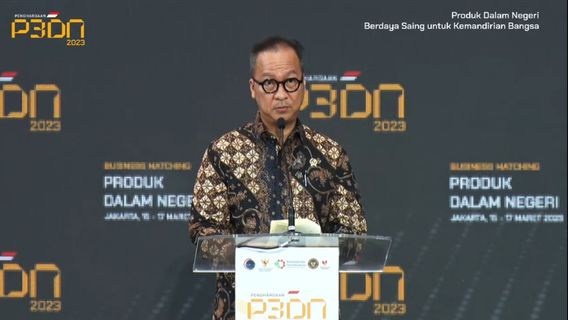 Minister Of Industry Targets Transactions Of IDR 250 Trillion In Business Matching Domestic Products 2023