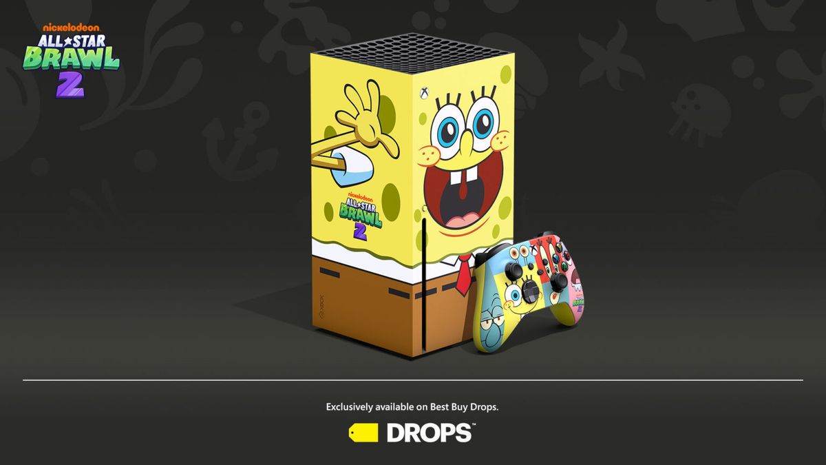 Xbox Launches Xbox X Series Special Edition Of Spongebob Squarepants