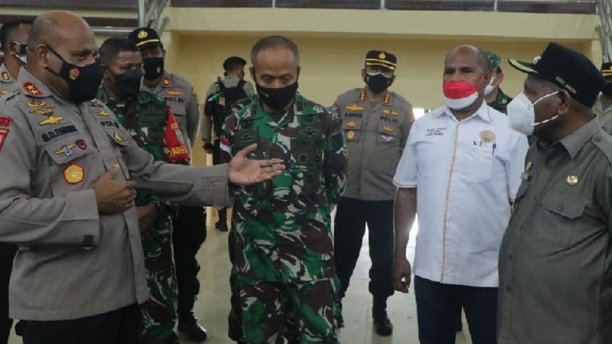 There Are Still Problems In The XX PON Arena, The Papuan Police Chief And The Cenderawasih Regional Military Commander Intervene