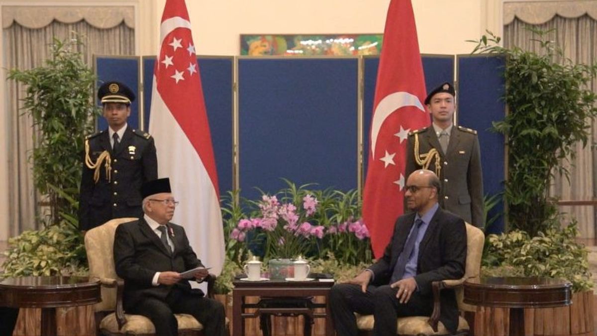 新加坡总统观察印度尼西亚共和国总统大选的发展