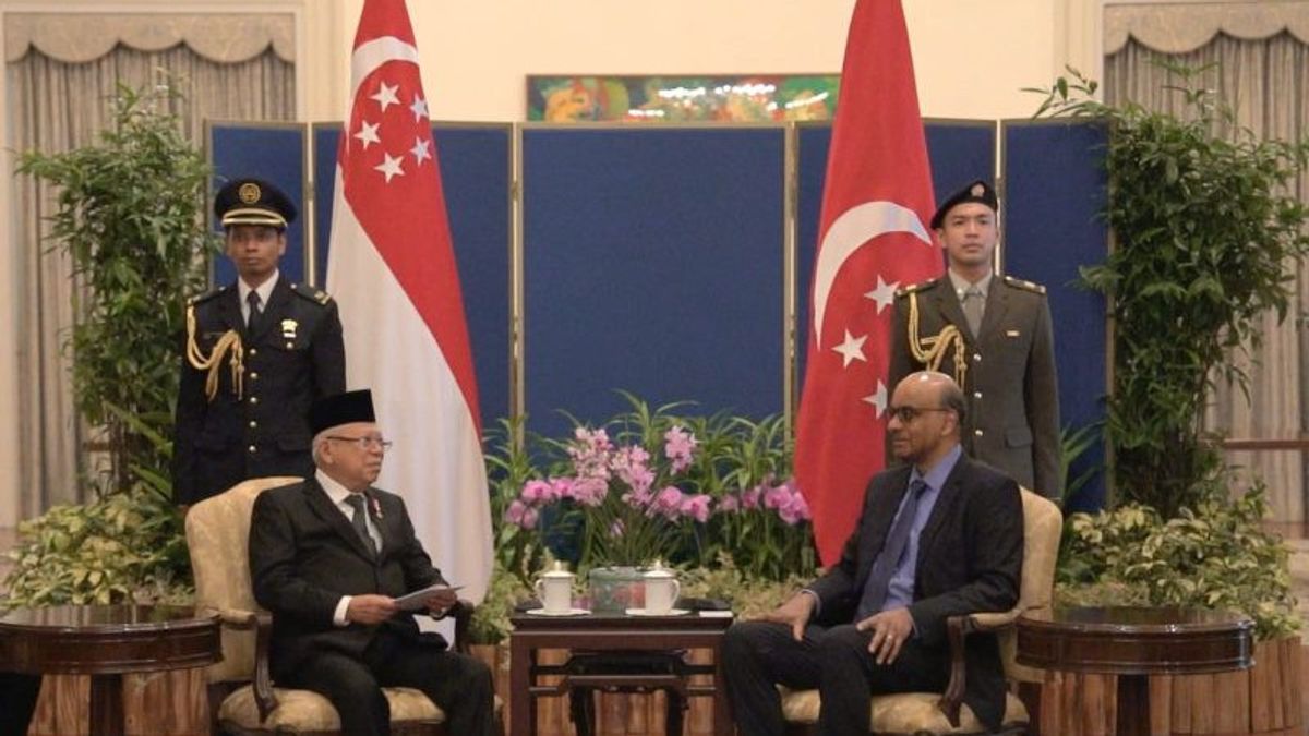 Singapore President Observes The Development Of The Indonesian Presidential Election