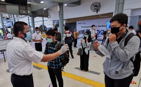 Saking Banyaknya Penumpang Kereta Api, PT KAI Tambah 4 Unit GeNose Test di Pasar Senen