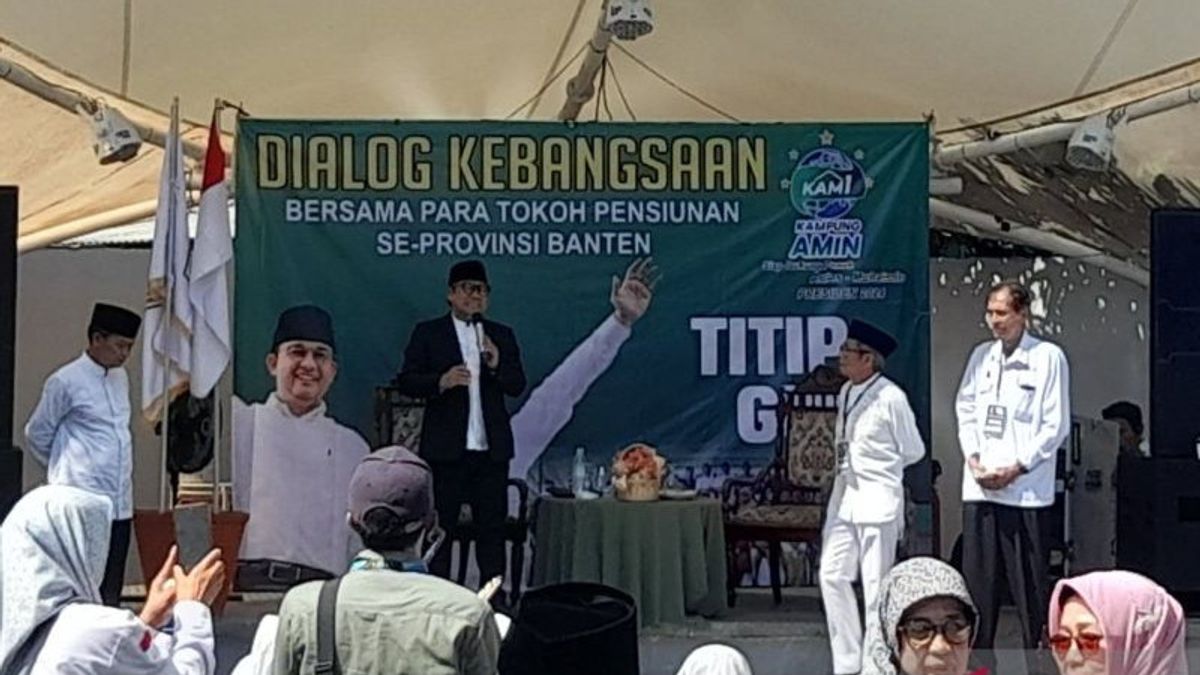 Appeler Banten comme DKI et Java Occidental, Cak Imin est optimiste pour le vote passant de 70%