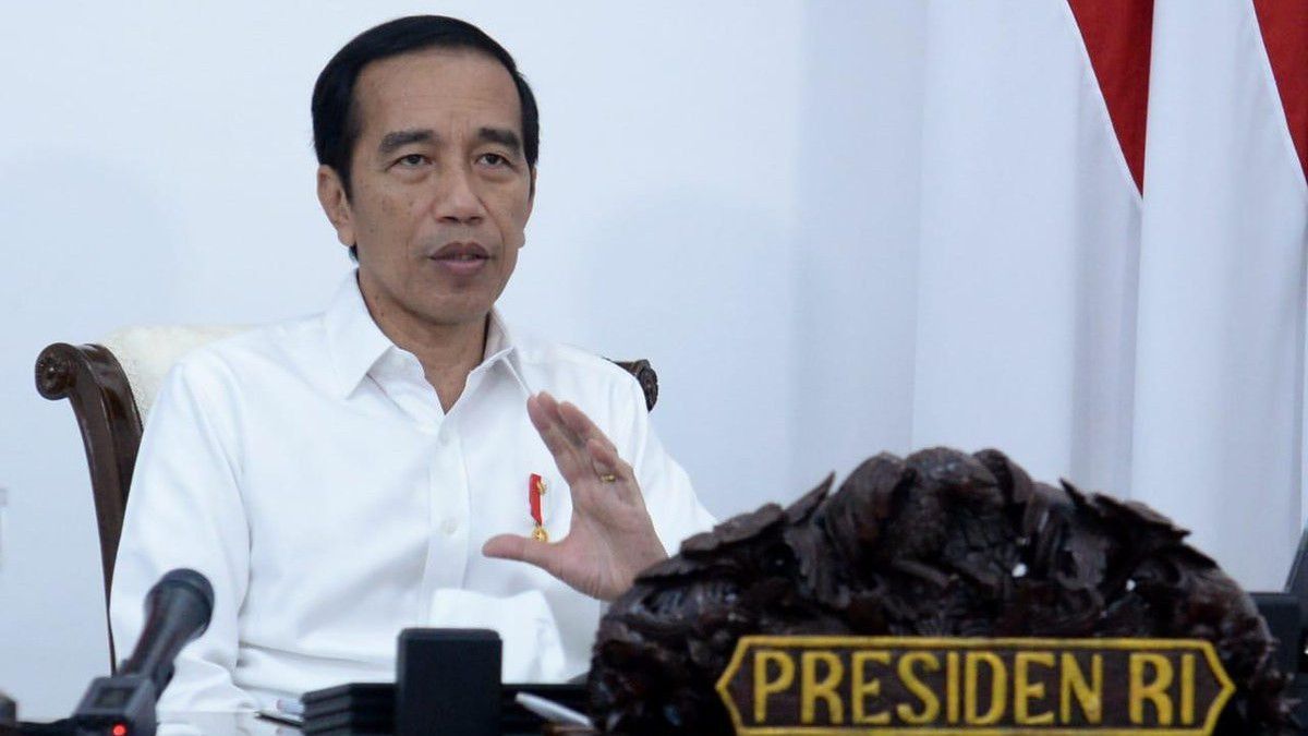 Encore Une Fois, Jokowi A Insinué Ses Ministres Pour Faire Des Travaux Ordinaires En Pleine Crise