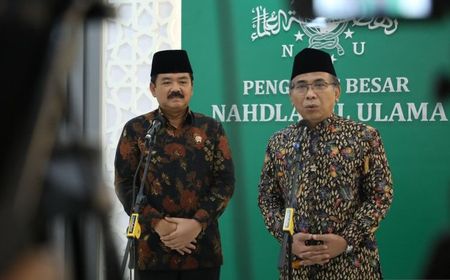 Menko Polhukam Hadi Tjahjanto Sowan ke PBNU