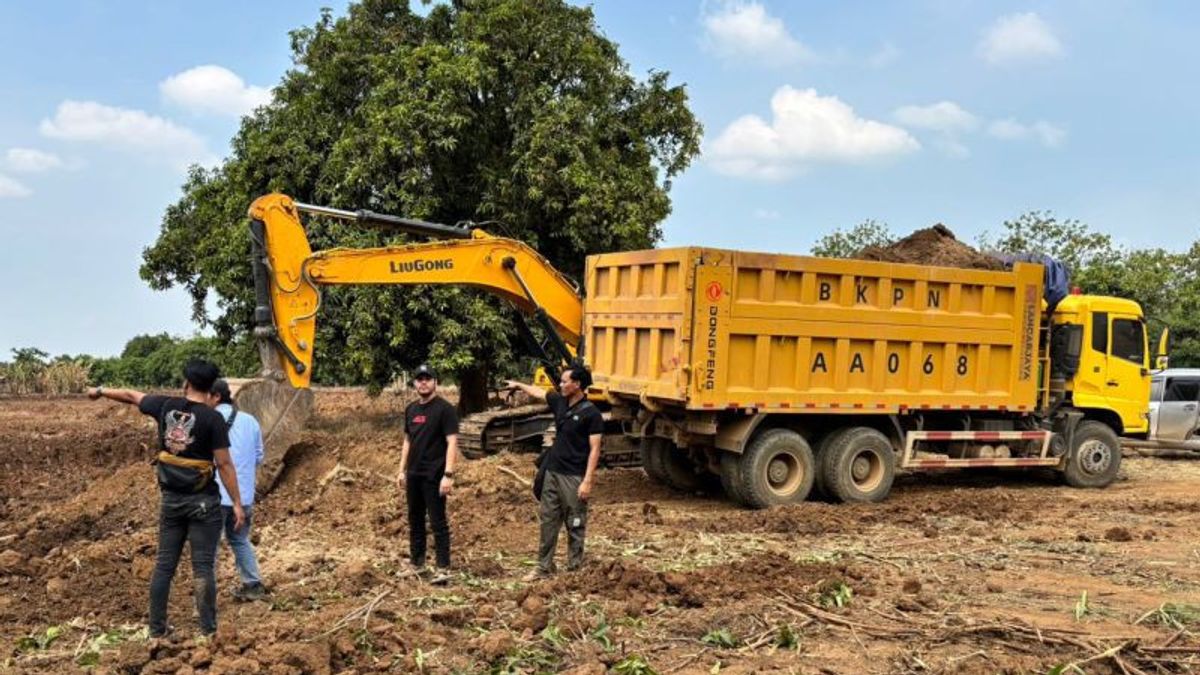警方在Indramayu 发现非法采矿活动:没有IUP