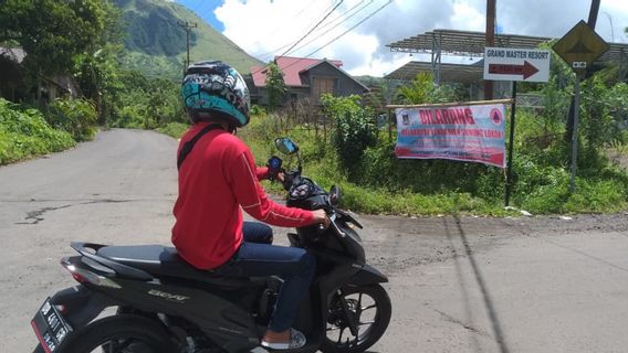 Berstatus Waspada, BPBD Tomohon Tutup Pendakian Menuju Gunung Lokon