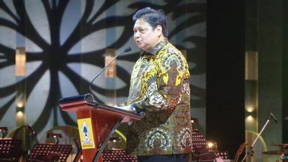 Airlangga Hartarto Demande Aux Cadres Du Golkar De S’unir Pour Réaliser Une Prospérité Commune Pour Une Indonésie Avancée Et Prospère