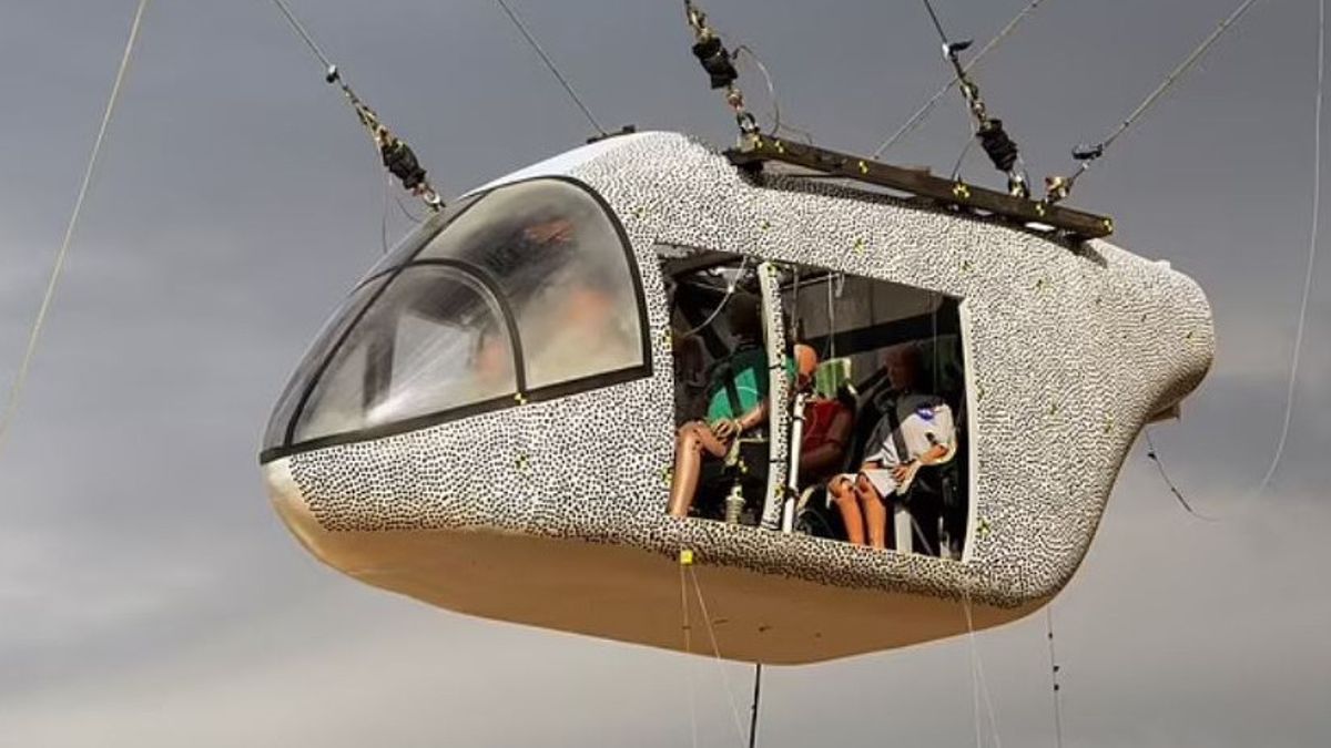 NASA Lakukan Uji Tabrak Mobil Terbang, Hasilnya Mengejutkan