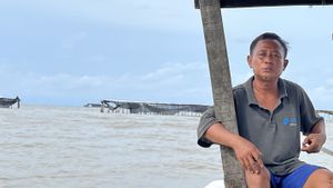 The Story Of Fishermen Who Lose Big Because There Is A Sea Fence On The Coast Of Tangerang Regency