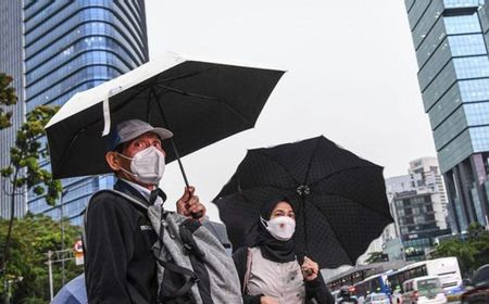 Prakiraan Cuaca Hari Ini Didominasi Hujan Ringan di Kota Besar Tanah Air