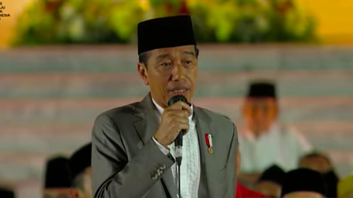 ジョコウィ:インドネシア共和国の強力な首都になるために最高の神への信頼のレベル