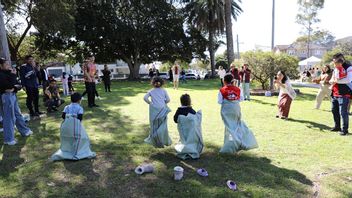 印度尼西亚共和国在KJRI悉尼80周年之旅:600名侨民和印度尼西亚公民Adu Tangkas一起享受烹饪