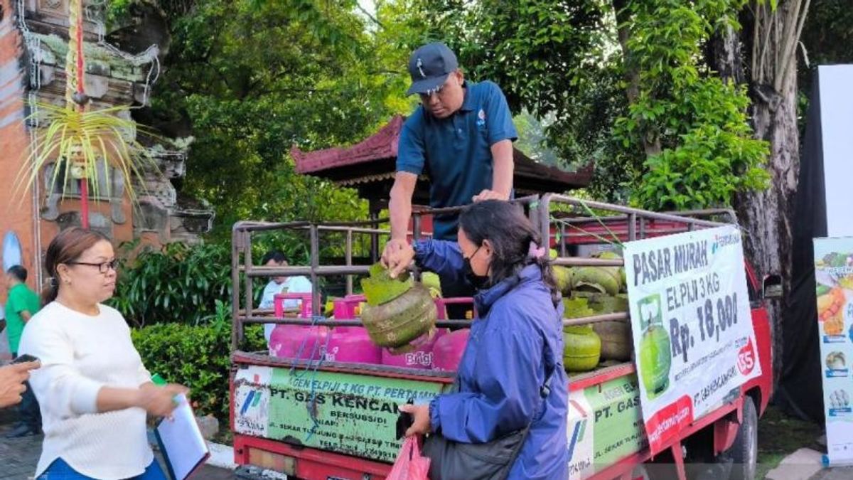 巴厘岛省政府已确认3公斤液化石油气的供应安全,以满足小农的需求