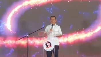 Kampanyekan Prabowo-Gibran di GOR Bulungan, Bahlil Ambil Cuti