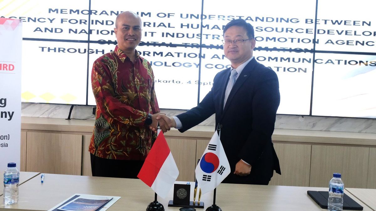 Ministry of Industry Signs MoU with South Korea to Strengthen Digital Transformation