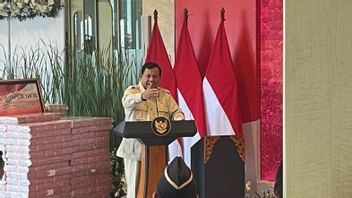 CPO腐败案的13万亿印尼盾返还金额,普拉博沃:当我被任命一年后,这是一个很好的迹象