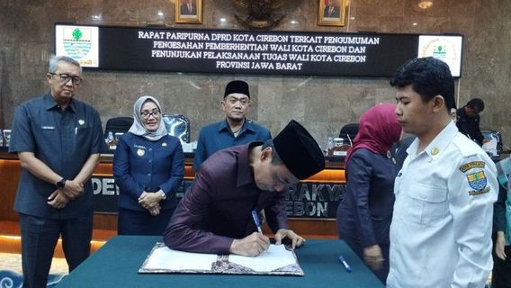 Eti Herawati Jadi Plt Walkot Cirebon 取代 Nashrudin Azis Maju Nyaleg 2024