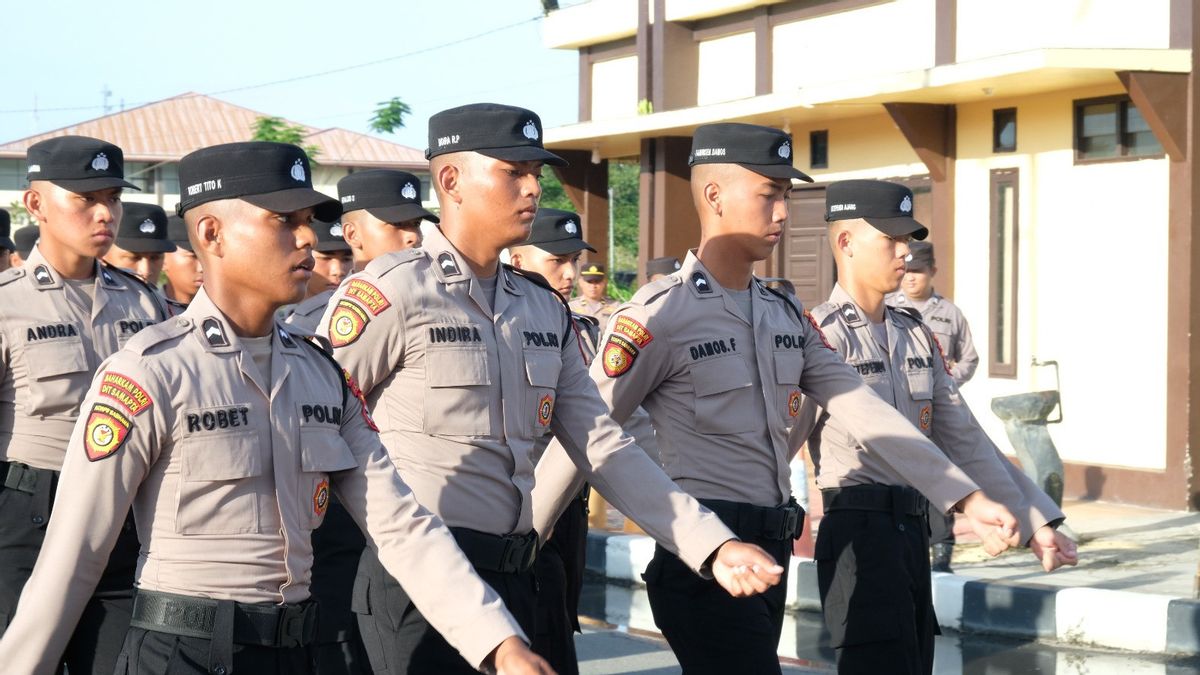 Hundreds Of NCO Personnel And North Kalimantan Police Tamtama Graduate Education