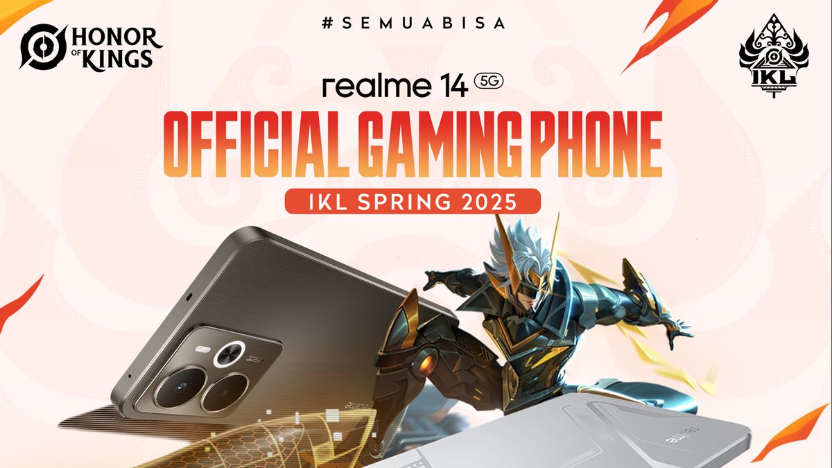 realme 成为2025年春季印度尼西亚国王荣誉锦标赛的官方游戏手机