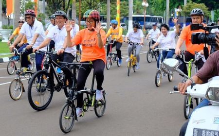 Kemenkeu Bantah Sri Mulyani Punya Sepeda Brompton dalam Memori Hari Ini, 8 Desember 2019